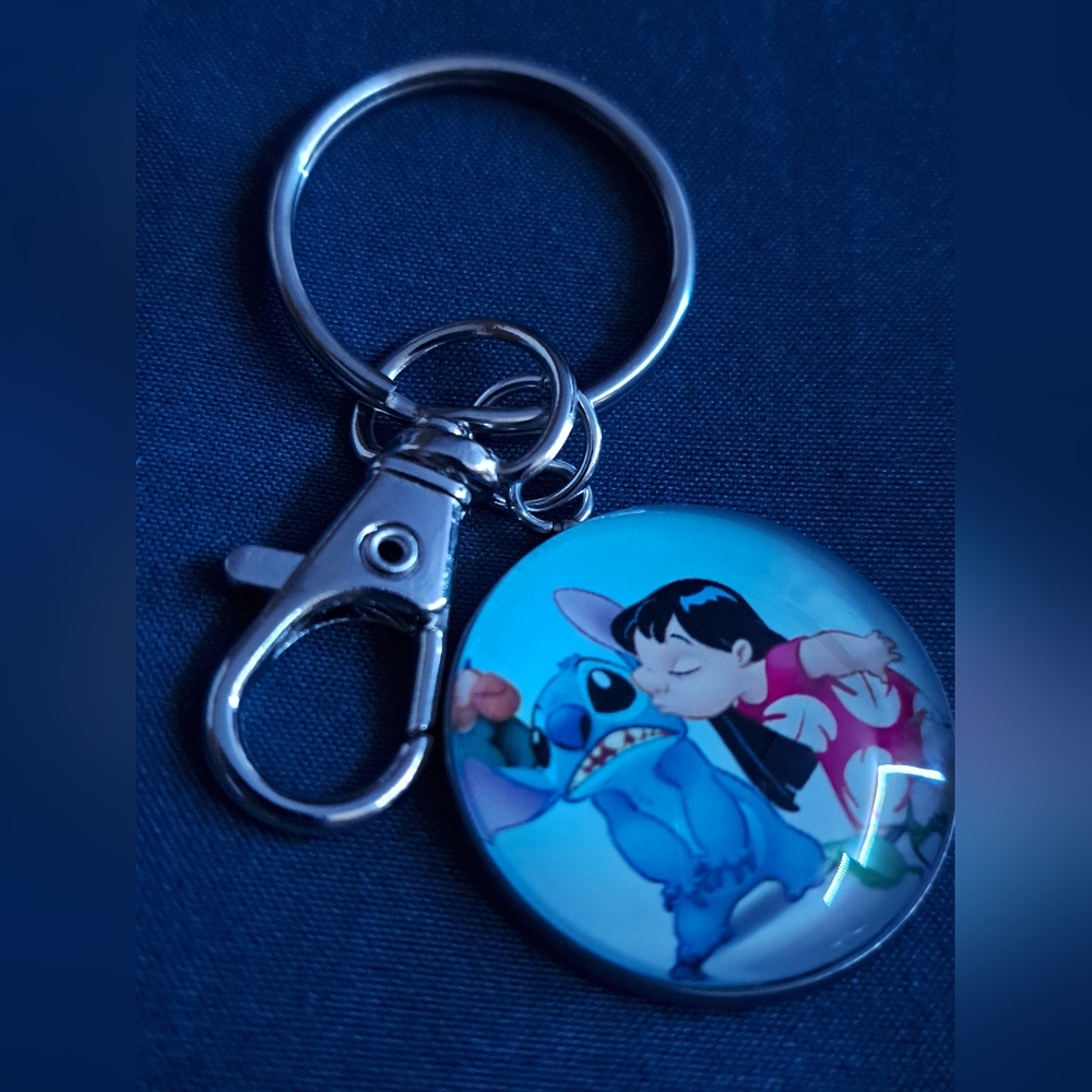 Lilo And Stitch Key Ring